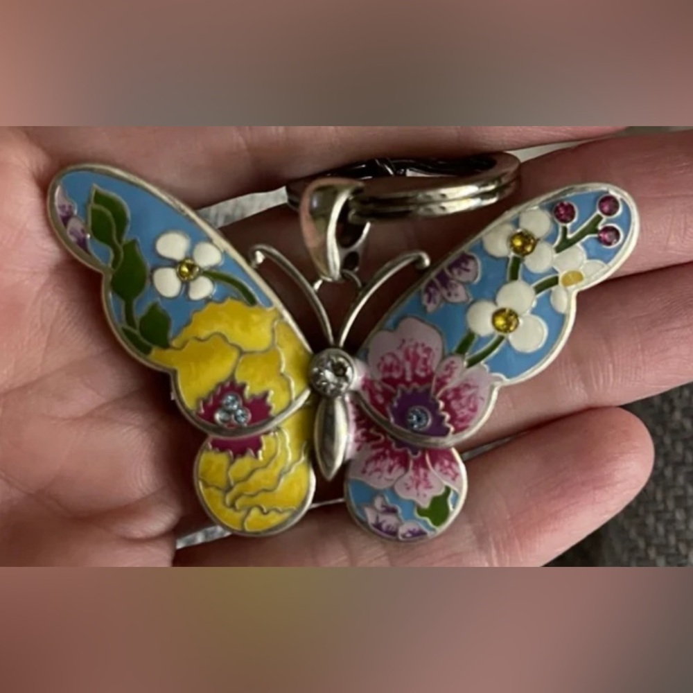 Brighton Butterfly Keychain